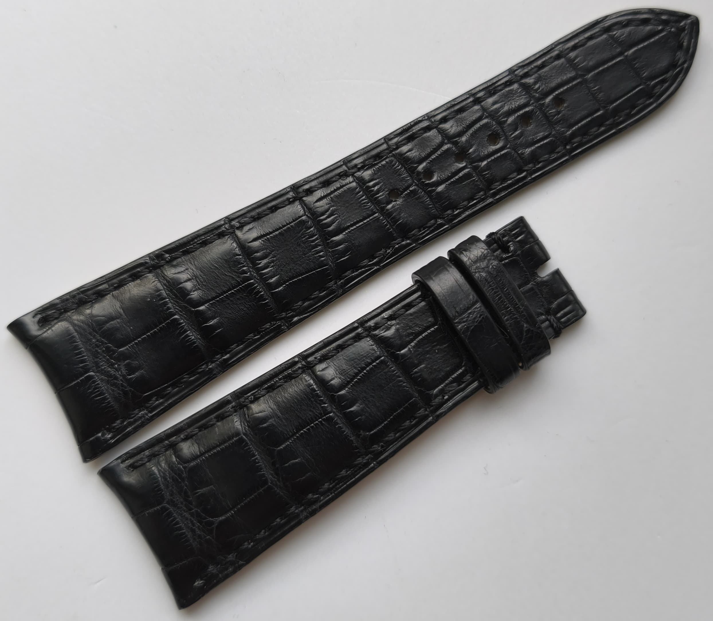 Audemars Piguet Millenary Dual Time alligator strap 24/18