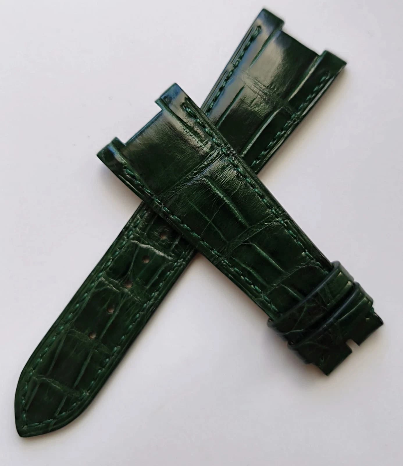 Patek Philippe Nautilus strap 25/18 green