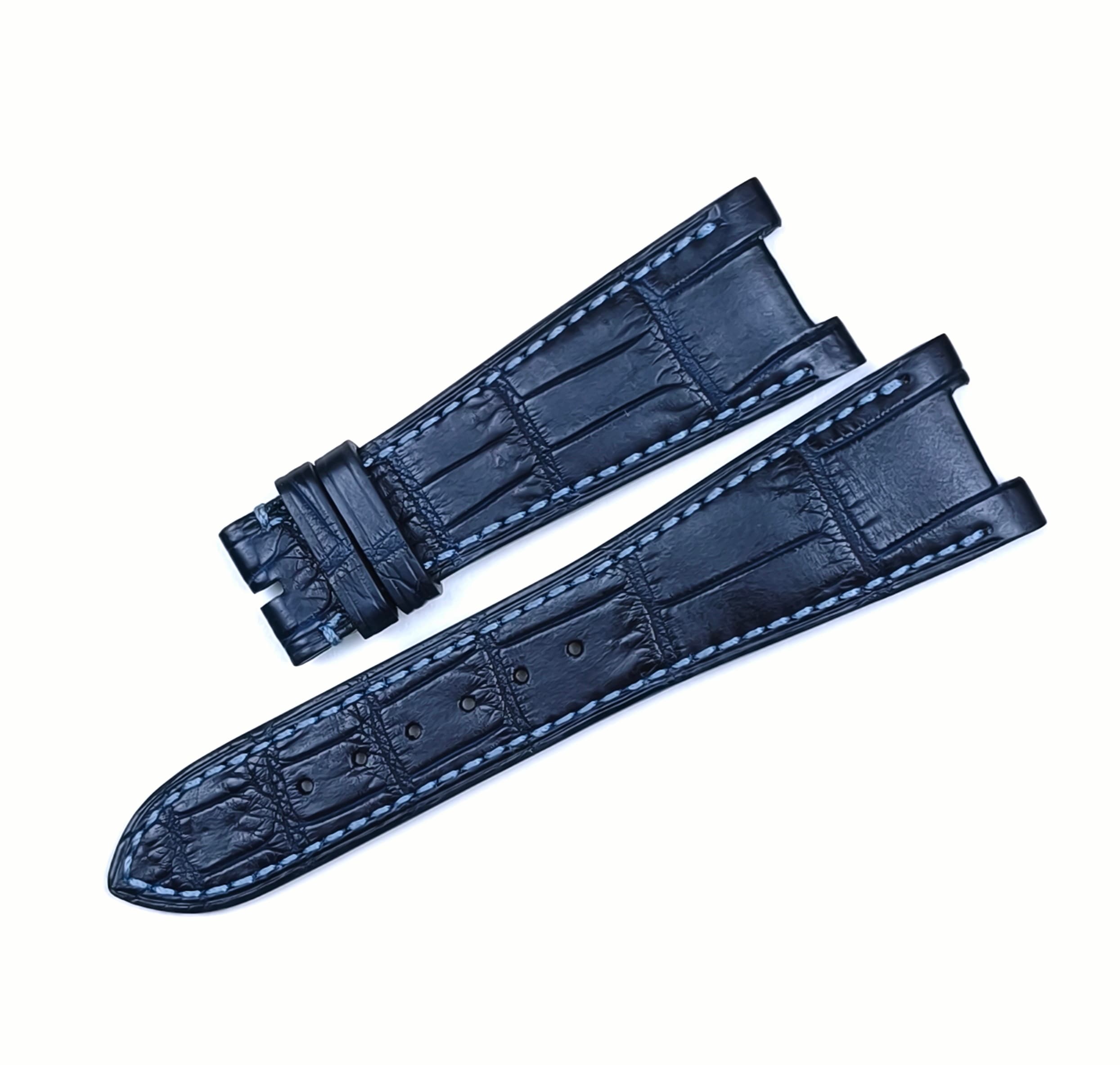 Patek Philippe Nautilus strap темно синій ремінець