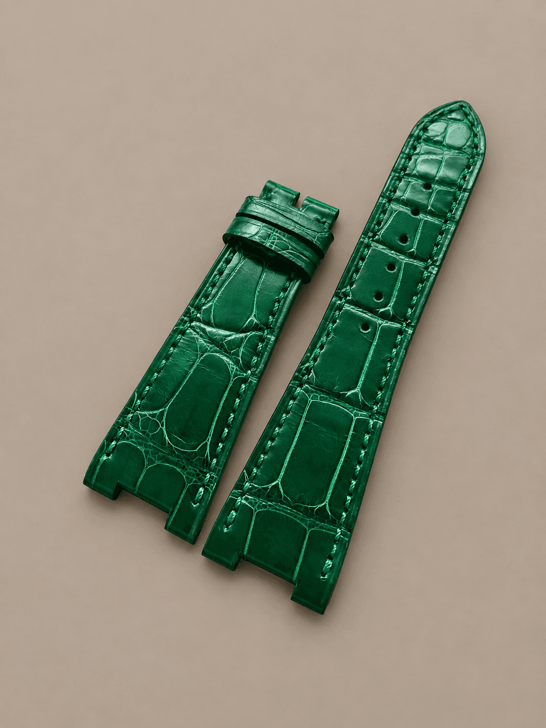 Patek Philippe Nautilus strap 25/18 green